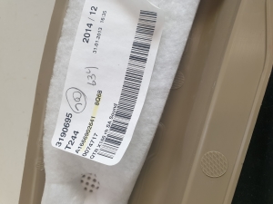 Mercedes Benz GL-Class 166 (2012–2015) Trunk side trim panel A1666902641 - 3