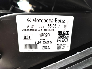   Heater and its parts  - A2478302603 