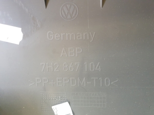 Volkswagen Transporter T5 (2003–2015) Priekšējo durvju apšuvums 7H2867104 - 3