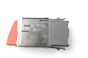 Volkswagen Golf V (2003–2009) Warnblinkschalter 1K0953509A - 5