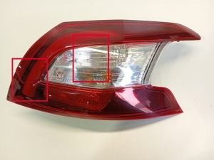 Peugeot 308 (2013–2021) Eckleuchte hinten 9677817580 - 6