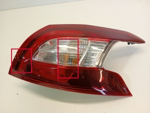 Peugeot 308 (2013–2021) Eckleuchte hinten 9677817580 - 3