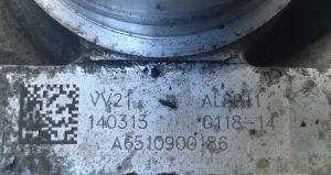 Mercedes Benz Vito W639 (2003–2014) Turbolader A6510900186 - 3
