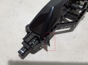 VOLVO EX30 I (2023–2026) Front door external opening handle and its details - 4