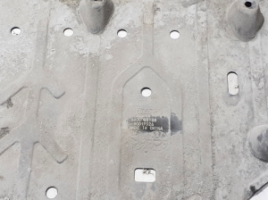 VOLVO EX30 I (2023–2026) Rear underbody shield 80017026 - 2