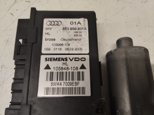 AUDI A4 B7 (2004–2008) Rear side door window regulator motor 8E0959801A - 2