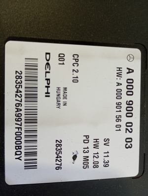 Mercedes Benz A-Class 176 (2012–2018) Control unit A0009000203 - 3