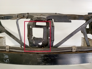 Mercedes Benz E-Class W207 (2009–2017) Schlossträger und seine Teile (Frontmaske) A2076200972 - 2