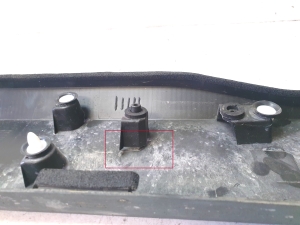 VOLVO EX30 I (2023–2026) Front door molding 80001699 - 2