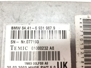 BMW 7 SERIJA E65 (2001–2008) Vadības bloks 6931987 - 2