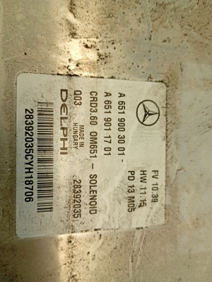 Mercedes Benz A-Class 176 (2012–2018) Motorsteuergerät A6519003001 - 2