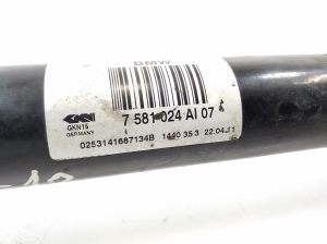 BMW 5 SERIES F10 (2010–2017) Tagumine veovõll ja selle osad 7581024 - 2