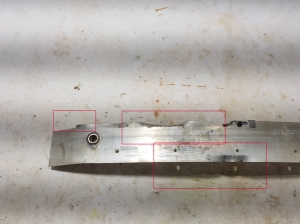 Mercedes Benz GLA-Class H247 (2019–2026) Front bumper reinforcement A2476203301 - 2