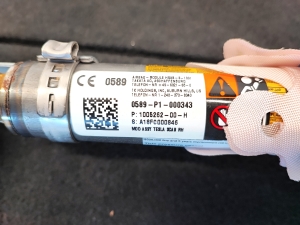Tesla Model S S (2012–2026) Katuse turvapadi 1005262-00-H - 3