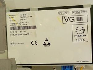 Mazda CX-5 (2017–2026) Control unit KJN566DR0 - 3