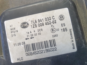 Volkswagen Touareg I (2002–2010) Scheinwerfer vorne 7L6941032C - 3