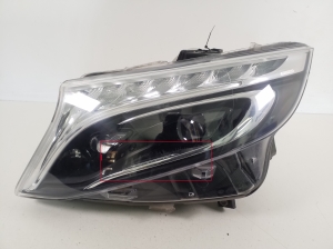 Headlight and its parts - A4479060101