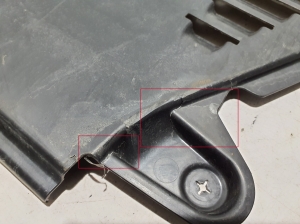 Mercedes Benz GLE-Class 167 (2019–2026) Unterbodenschutz A1676803807 - 4