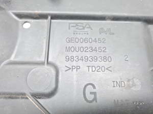 Opel Astra L (2021–2026) Rear underbody shield 9834939380 - 2