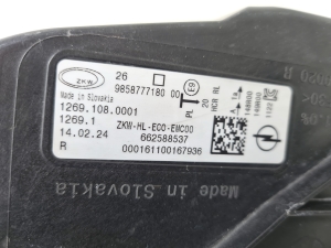 Opel Astra L (2021–2026) Esituli ja selle osad 9858777180 - 3