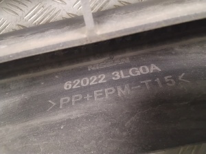 NISSAN NV200 (2009–2026) Priekšējais bamperis 620223LG0A - 10