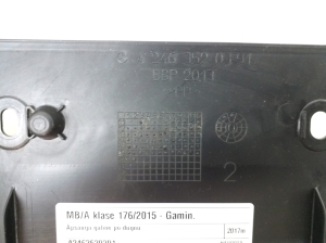 Mercedes Benz A-Class 176 (2012–2018) Rear underbody shield A2463520391 - 3