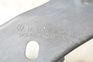 Volkswagen Golf VI (2008–2013) Priekšējais panelis un tā detaļas (televizors) - 10