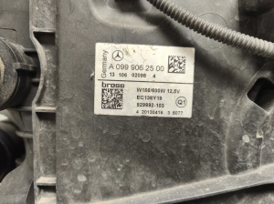 Mercedes Benz ML-Class 166 (2011–2015) Schlossträger und seine Teile (Frontmaske) A1666209300 - 14