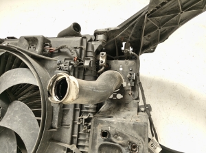 Mercedes Benz ML-Class 166 (2011–2015) Schlossträger und seine Teile (Frontmaske) A1666209300 - 15