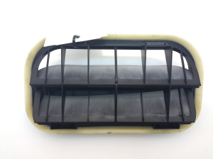  Rear wing ventilation grille 