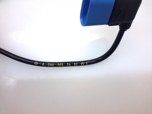 Mercedes Benz A-Class 176 (2012–2018) Rear ABS sensor A2469059402 - 3