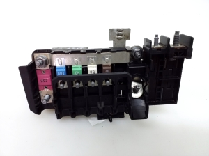   Fuse box housing under the hood 