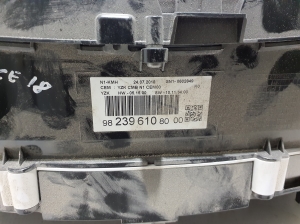 TOYOTA ProAce (2016–2026) Mērinstrumentu panelis 9823961080 - 2