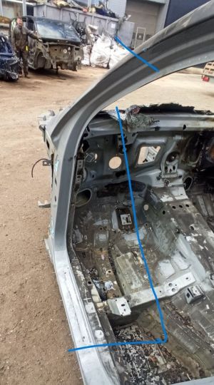 Mercedes Benz GLE-Class 167 (2019–2026) Front outrigger A1676207501 - 2