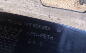 Volkswagen Golf V (2003–2009) Kühlergrill 1K5853653 - 3