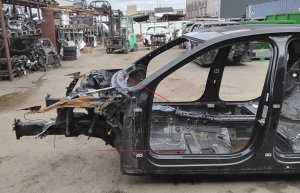 AUDI A8 D5 (2017–2026) Front quarter panel 4N0805175D - 3