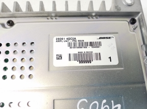 Infiniti Q50 (2013–2026) Audio amplifier 280614GC0A - 3