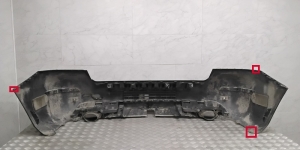 Mercedes Benz GLK-Class 204 (2008–2015) Heckstoßstange A2048855638 - 3
