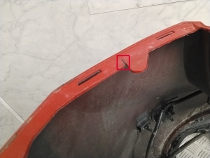 VOLVO V60 (2010–2018) Rear bumper 31265263 - 6