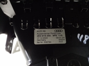 AUDI A6 C8 (2018–2025) Interior ventilation grilles 4K0819203 - 2