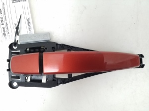 Rear door exterior handle and its parts