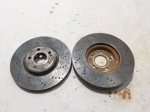Mercedes Benz A-Class 177 (2018–2026) Front brake disc A2474210812 - 2