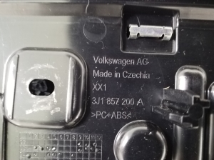 Volkswagen Passat B9 (2023–2026) Dashboard trim 3J1820901 - 3
