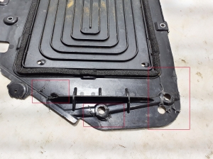 Mercedes Benz A-Class 177 (2018–2026) Underbody shield A2473432100 - 2