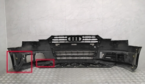 AUDI A4 B9 (2015–2026) Front bumper 8W0807437 - 2