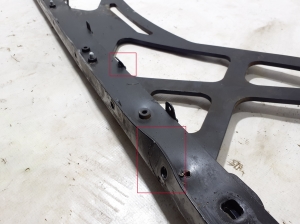 BMW X6 G06 / F96 (2019–2026) Schlossträger und seine Teile (Frontmaske) 8078061 - 4