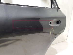 Mercedes Benz GLC-Class 254 (2022–2026) Rear side doors A2547320700 - 2