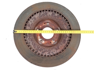 Hyundai IONIQ 5 I (2021–2026) Rear brake disc 58411GI100 - 2