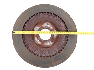 Hyundai IONIQ 5 I (2021–2026) Rear brake disc 58411GI100 - 2