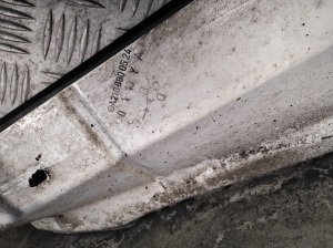 Mercedes Benz CLS-Class 218 (2011–2018) Front fender A2188800524 - 7